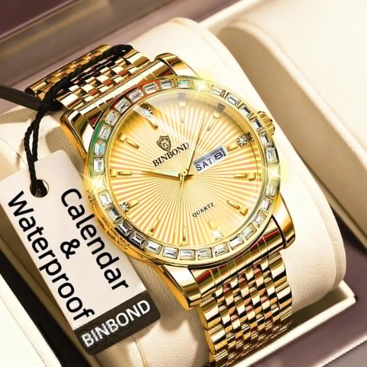 Dress emit miss preform Business Watch Sports Quartz Wrist Watch 30M Waterproof Luminous Classic Calendar Creative Clock Men's Fashion Watches Mens 