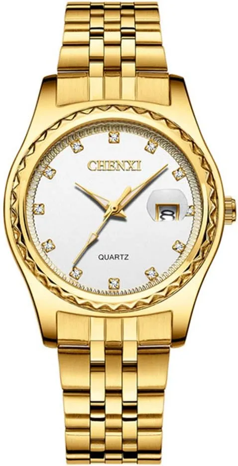 Dress Wrist Watch Golden Watch Men Women Stainless Steel Waterproof Quartz Watch MASTOP afford utilitarian terrain conscious Couple Watches 