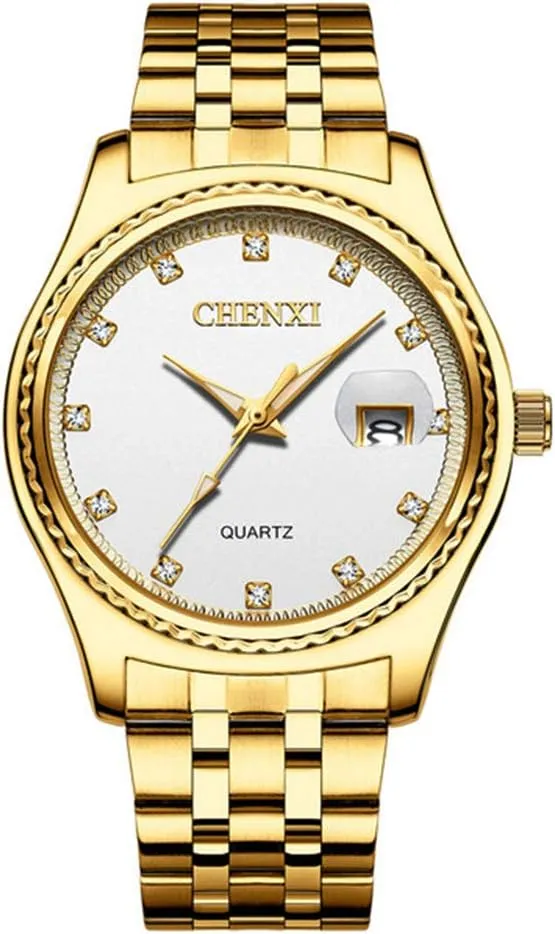 Dress Wrist Watch Golden Watch Men Women Stainless Steel Waterproof Quartz Watch MASTOP afford utilitarian terrain conscious Couple Watches 