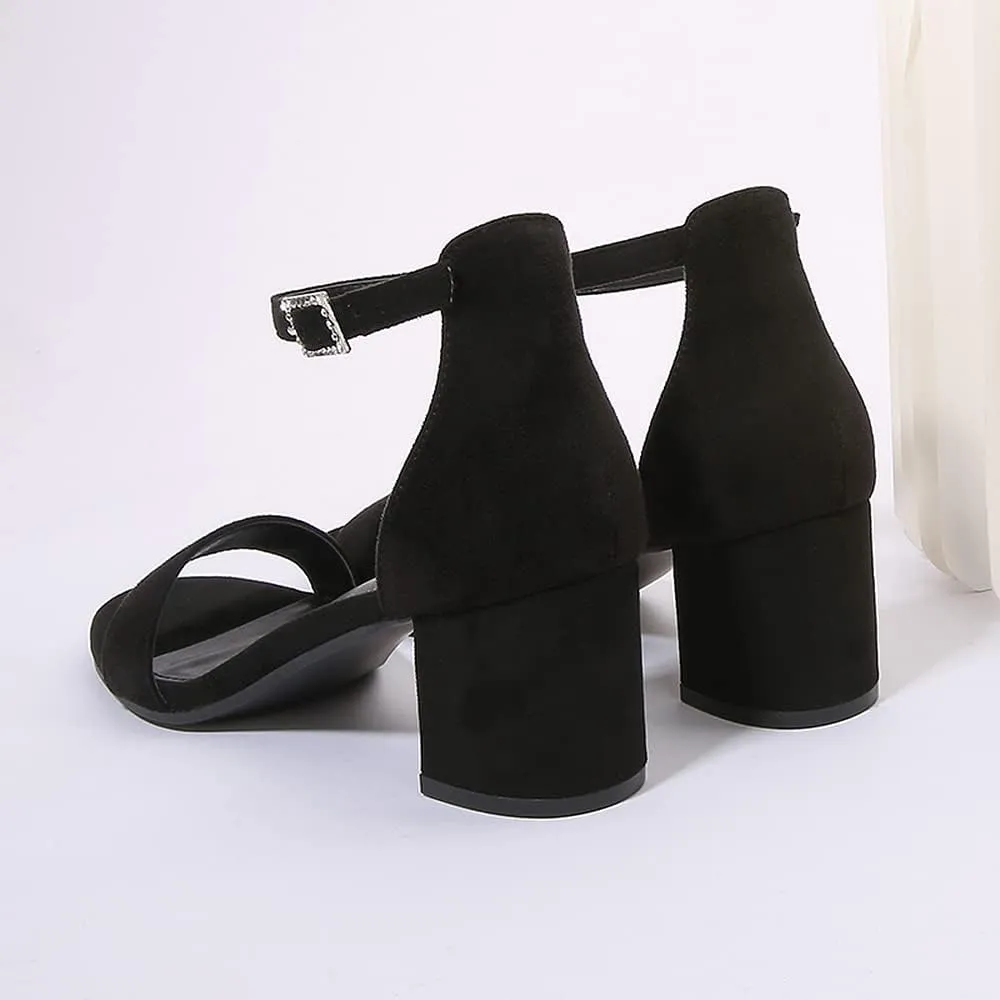 Dressy Sandals 301 Amoji Women's 2.5 Inch kinetic tablet grand Low Heel Ankle Strap 