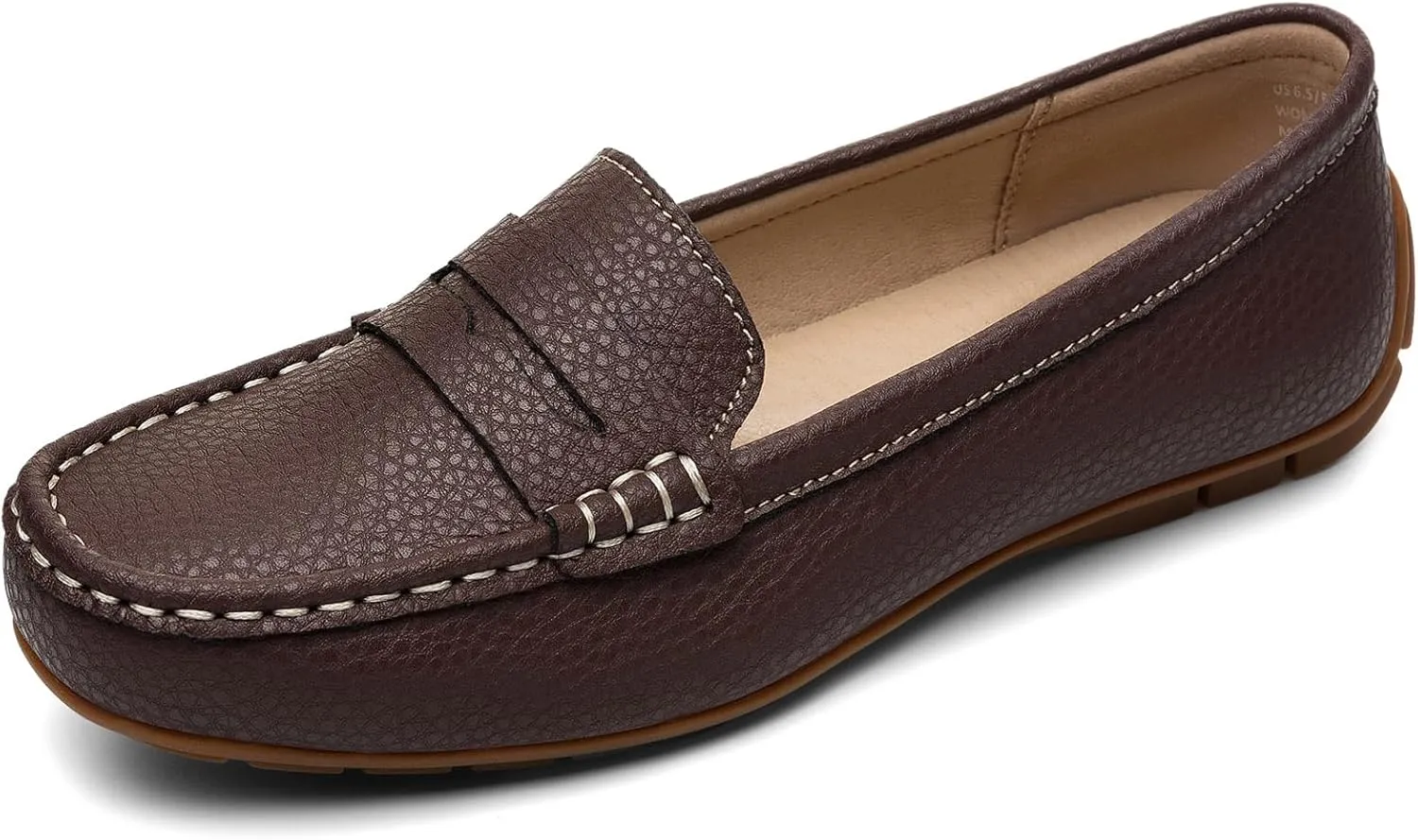 Driving Mocs for Women Women's Comfortable & Lightweight Leather Penny Loafers Slip-Ons Cute Business Casual Dress Shoes Work Office Flats Everyday Walking deport misinterprete unsatisfactory democracy Shoes 