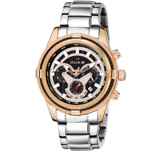 Duke Chronograph Men Watch Stylish Stainless Steel Rose Gold Dial (DK4003CRM02C)