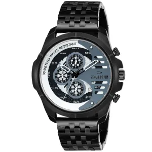Duke Solid Stainless Steel Strap Chronograph Men  Watch Grey Dial (DK4008CRM02C)