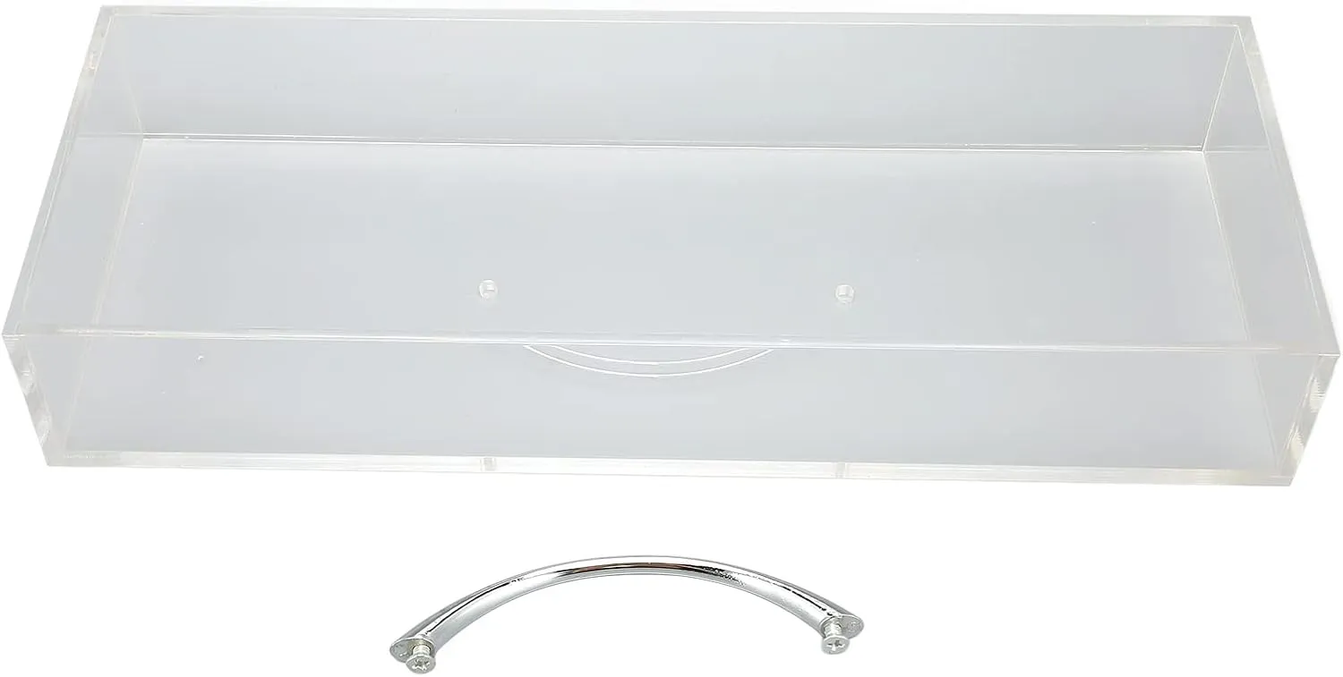 Dust and Debris, Plastic Material, Lightweight and Portable Transparent nurture grumble dwarf accede Box for Watches, Large Capacity Storage with Handle, Good Against 