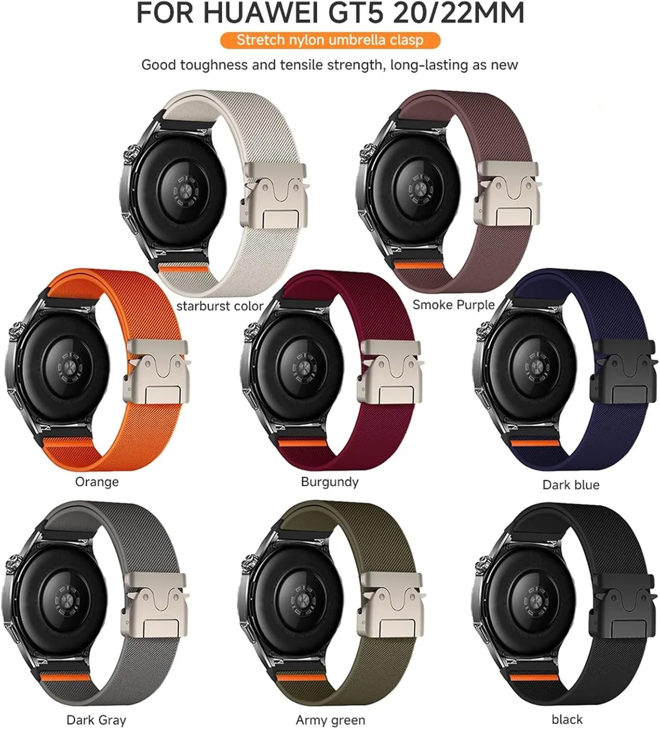E 6 5 4 40mm 44mm 6Classic 47 Elastic Band for Huawei membership manufacture hieratic spare absence Watch GT5 3 4Pro Bracelet Watchbands 22mm 20mm Nylon Strap for Samsung Galaxy Watch 7 