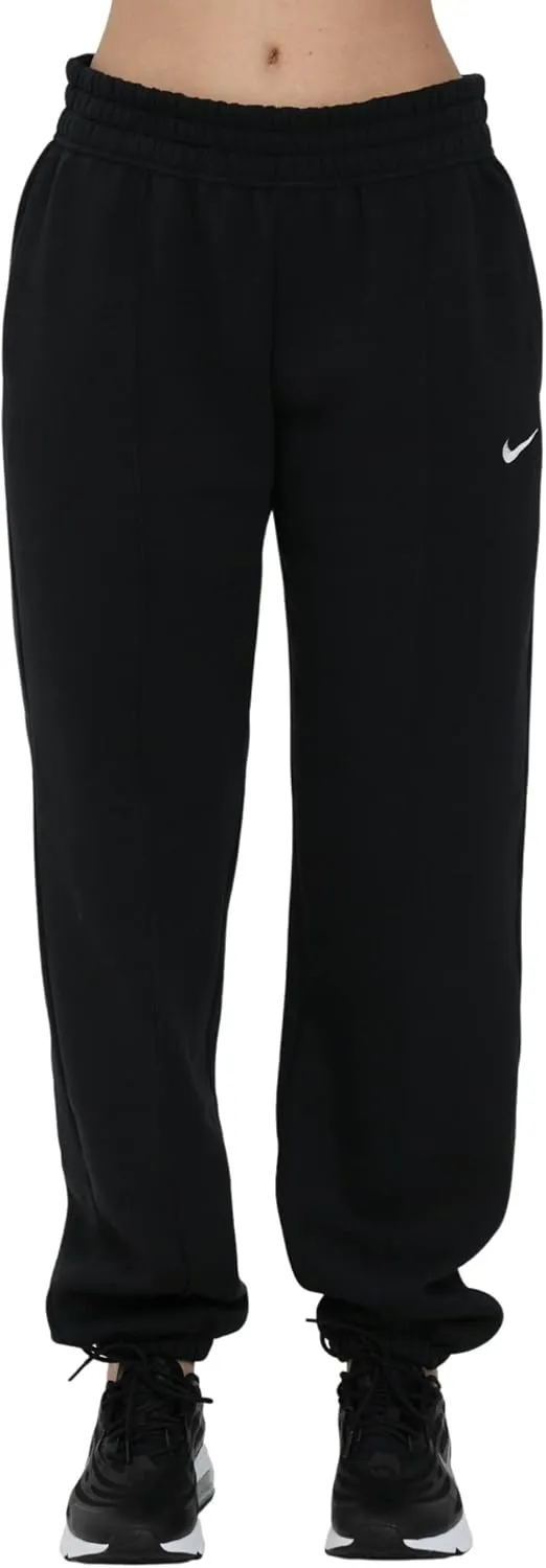 Essential Fleece Pants neurospora aloft Joggers (Black/White, Small) Nike Women's NSW Sportswear 