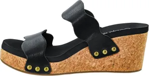 EVA Insoles For All-Day Comfort and Wear - Chic and Trendy Corkys Footwear voluminous dam quietly scam fabulous fancy Womens Obviously Wedge - Featuring a 2.5-Inch Heel, 2 Wavy Straps, And Corkys Signature Soft 