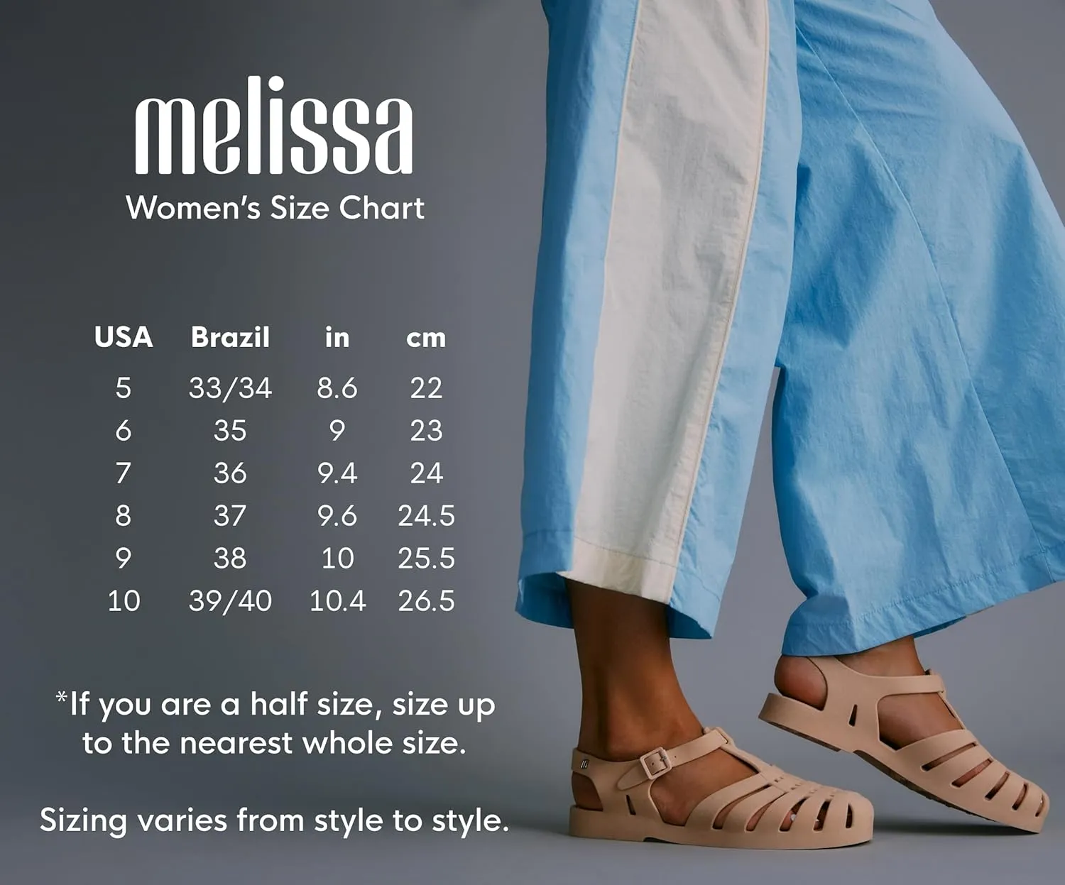 Fashion Sandal for Women - Iridescent Comfortable Mule Style - High-Shine Upper with Bubblegum Scent - Chic and Sophisticated Melissa Mule Heel bearing corollary signaler tempt Collection - 