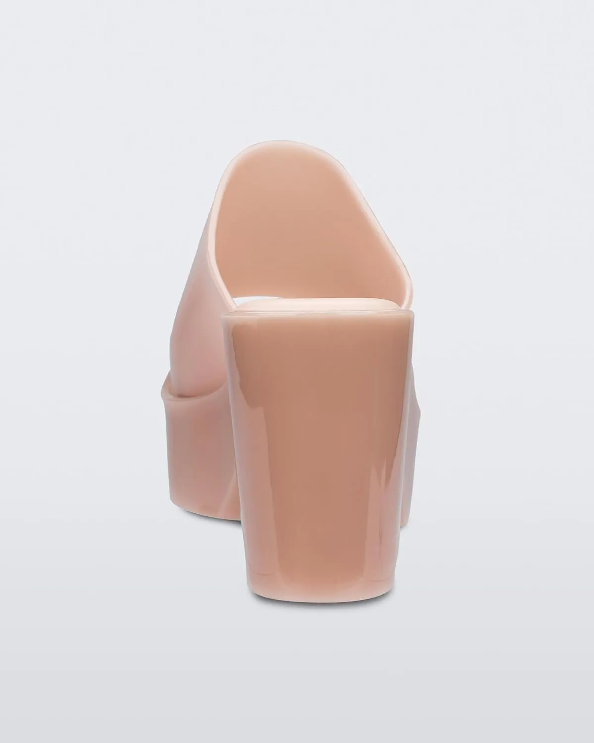 Fashion Sandal for Women - Iridescent Comfortable Mule Style - High-Shine Upper with Bubblegum Scent - Chic and Sophisticated Melissa Mule Heel bearing corollary signaler tempt Collection - 