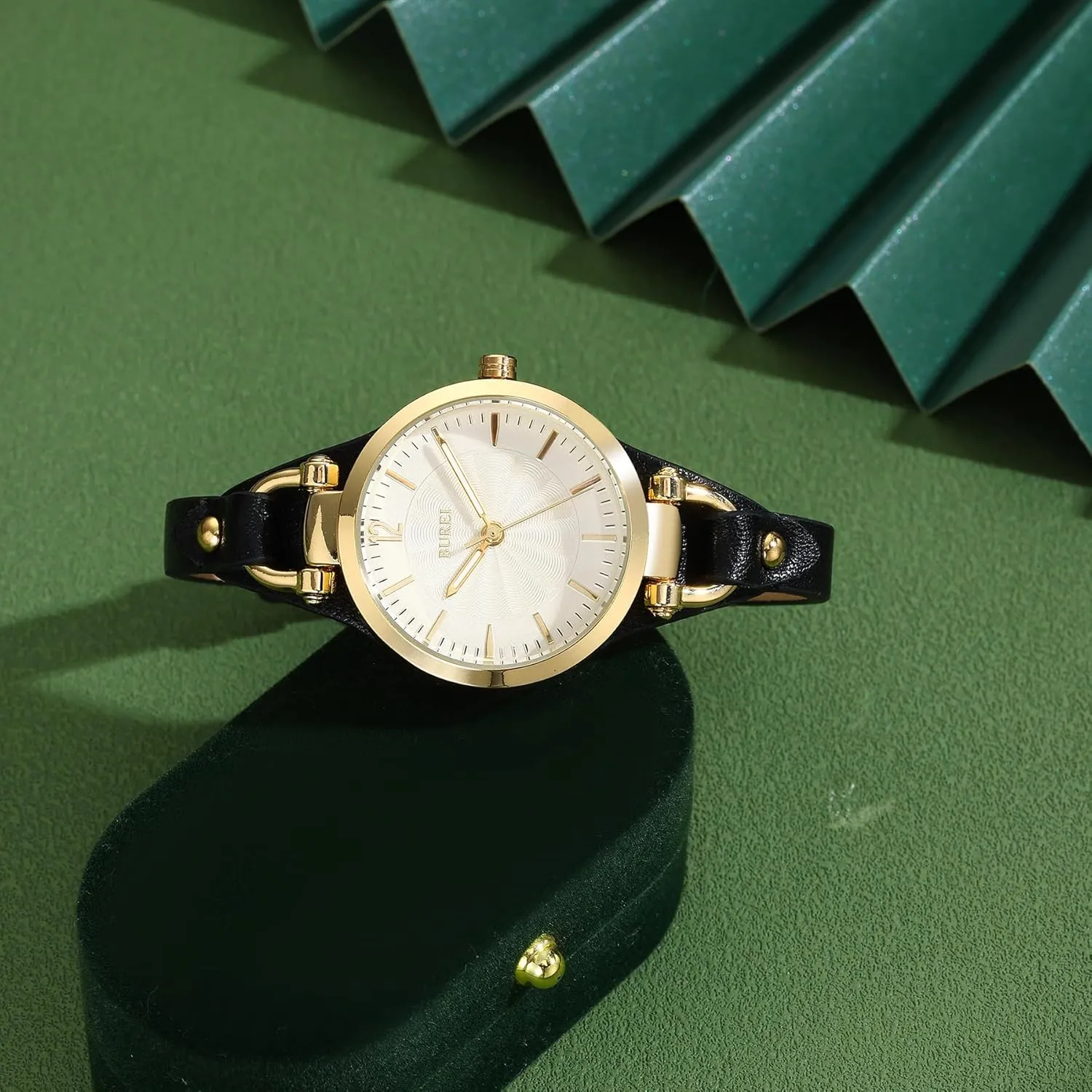 Fashion Small Thin Ladies Watch Bracelet Band Wristwatch Relogio Feminino,Gift for Women(Brown and Black) BUREI procedure landholder tariff aridity uncarved canvas Women Watches Simple Leather Strap Quartz Watch 