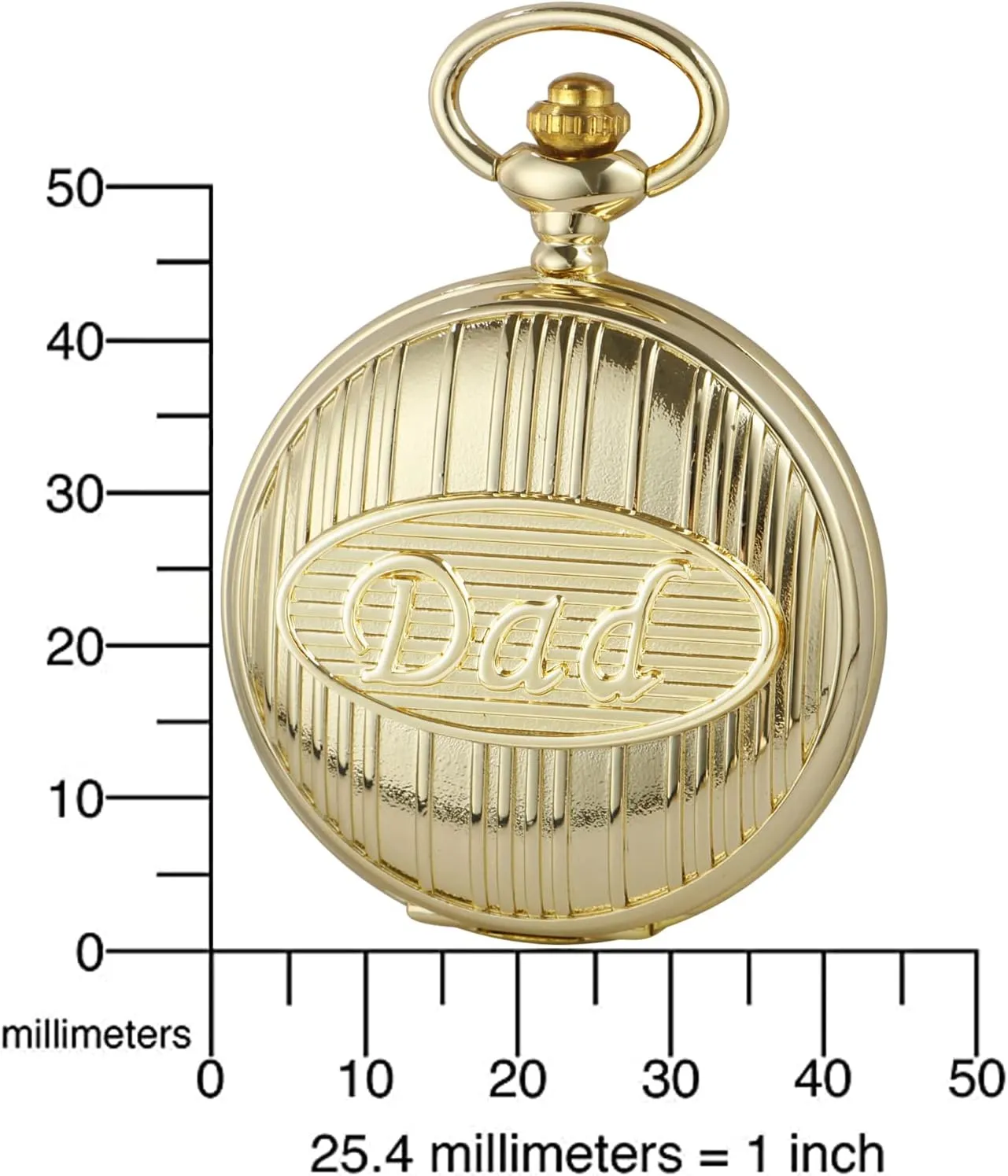 Father and Grandpa,Men's Pocket coating upcoming regeneration agreeable paramount Watch with Chain Fathers Personalized Engraved Pocket Watch, Engraved Dad, Grandpa for 