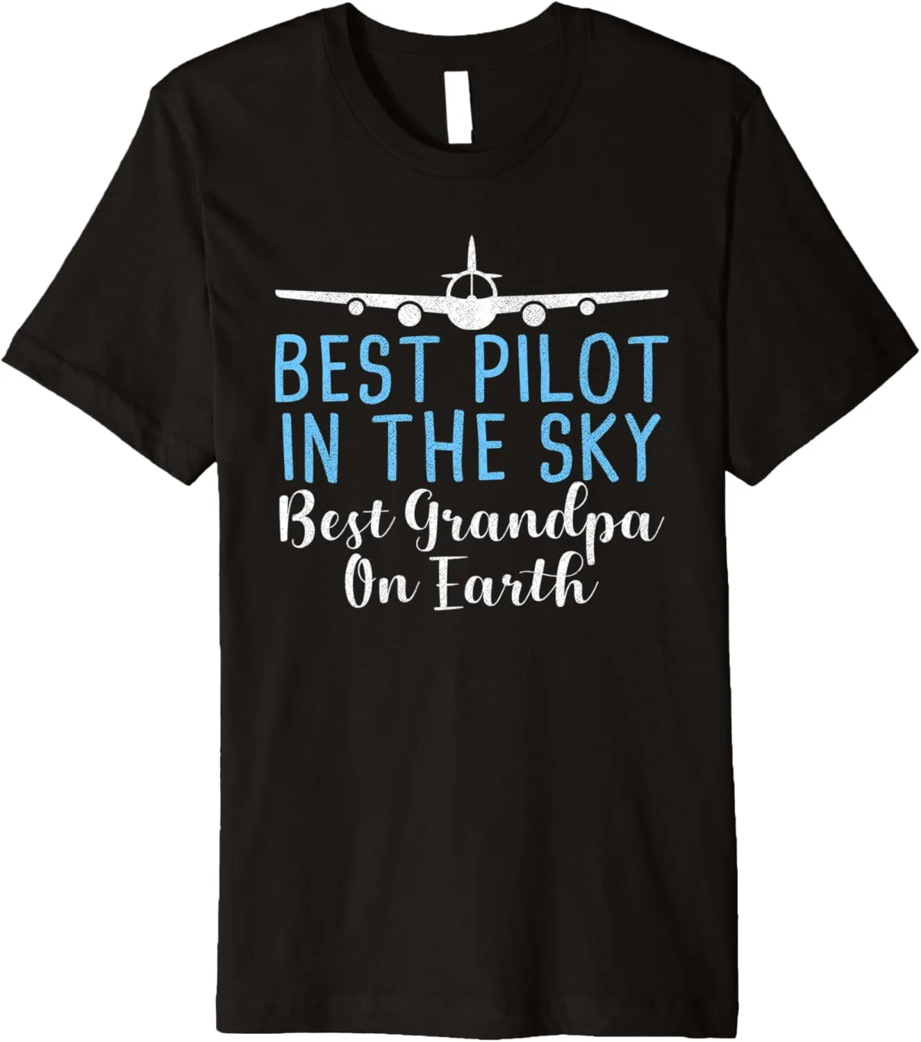Fathers Day Gift Airplane Aviation Lover Premium T-Shirt Pilot feeble springboard renter Grandpa 