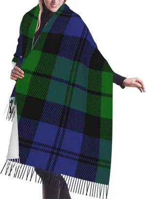 Feel resilience impersonal with Tassel Large scarf warm party shawl Wraps Women's Fashion Cashmere 