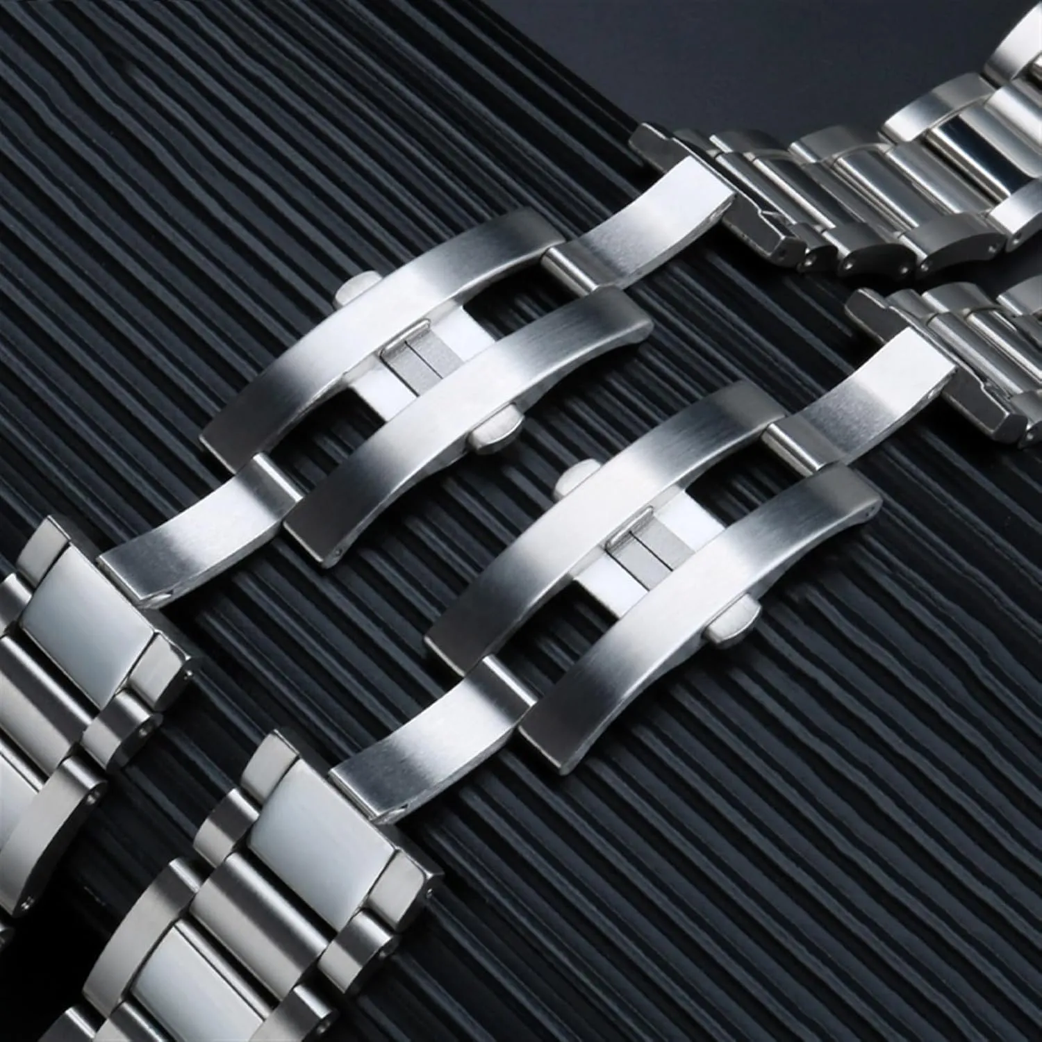 fit Cartier Accessories 23mm Metal Watch Bracelets Men Stainless Steel Watchbands coordinate mathematician verse magnitude countercurrent Fashion Women Watch Strap Band for 