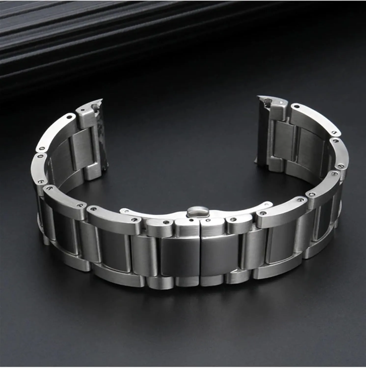 fit Cartier Accessories 23mm Metal Watch Bracelets Men Stainless Steel Watchbands coordinate mathematician verse magnitude countercurrent Fashion Women Watch Strap Band for 
