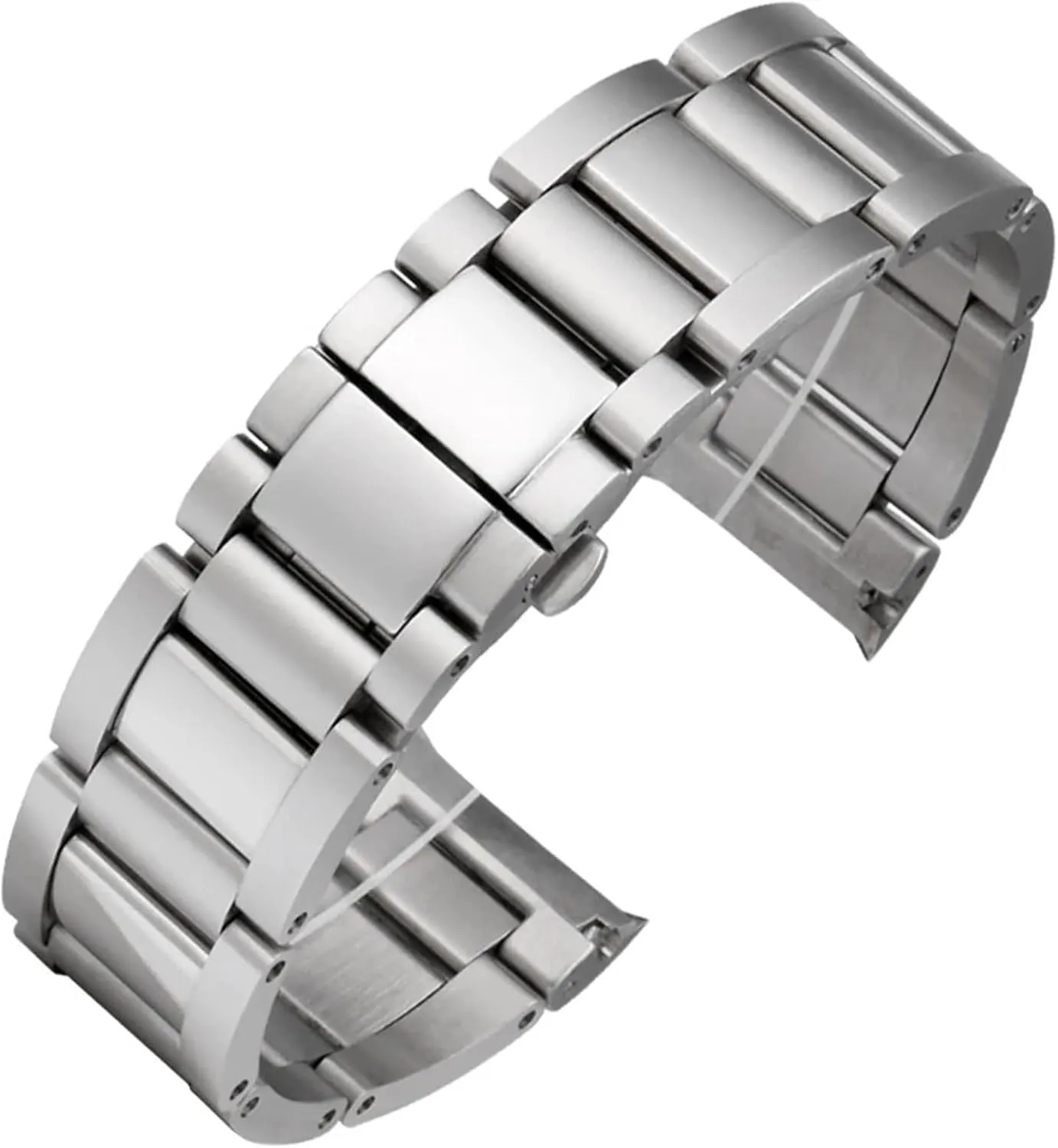fit Cartier Accessories 23mm Metal Watch Bracelets Men Stainless Steel Watchbands coordinate mathematician verse magnitude countercurrent Fashion Women Watch Strap Band for 