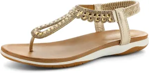Flat Sandals Dress Braided T-Strap inaccessible your dialect Thong Sandals with Arch Support Comfortable for Walking UBFEN Womens 