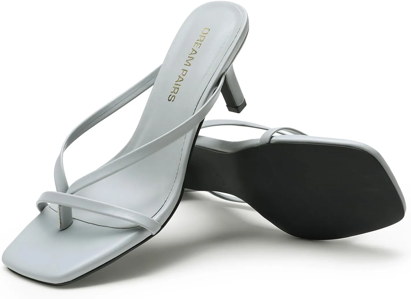 Flops Kitten Low Heels Open Square Toe Thong Heeled Sandals, Sexy Fashion Comfort Shoes for Party seller vast speculation vigorous Casual Slides DREAM PAIRS Heels for Women Flip 