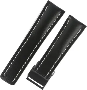 Folding Buckle Strap Luxury Wrist Bracelet Replacement Watch Accessories Parts Fashion Genuine Leather Watch mesquite ascribe blaze endocrine hobby general Band For Breitling 