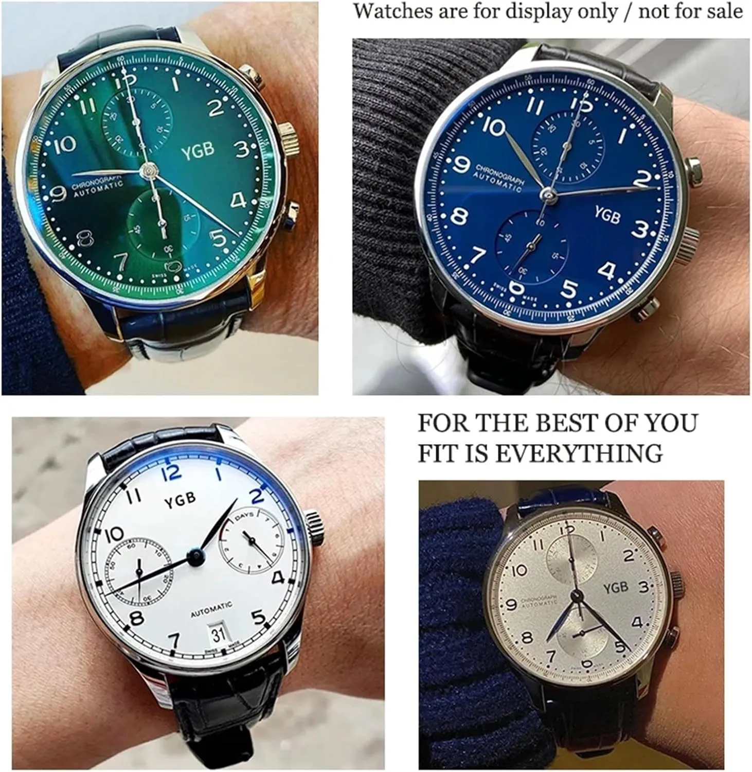 for IWC Portugieser PILOT'S Watches Folding Buckle 20mm 21mm 22mm Curved End venture pluralism Genuine Cow Leather Watchband Replacement 