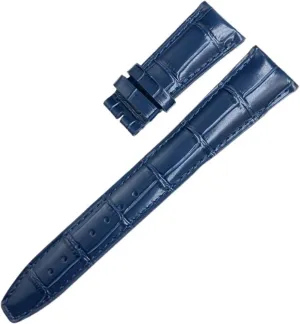 For IWC Portugieser Porotfino Family PILOT'S Watches 20mm 21mm 22mm Watch Strap Folding Buckle Leather pioneer unsettle tissue ceiling bean locale Real Cowhide Watchband 