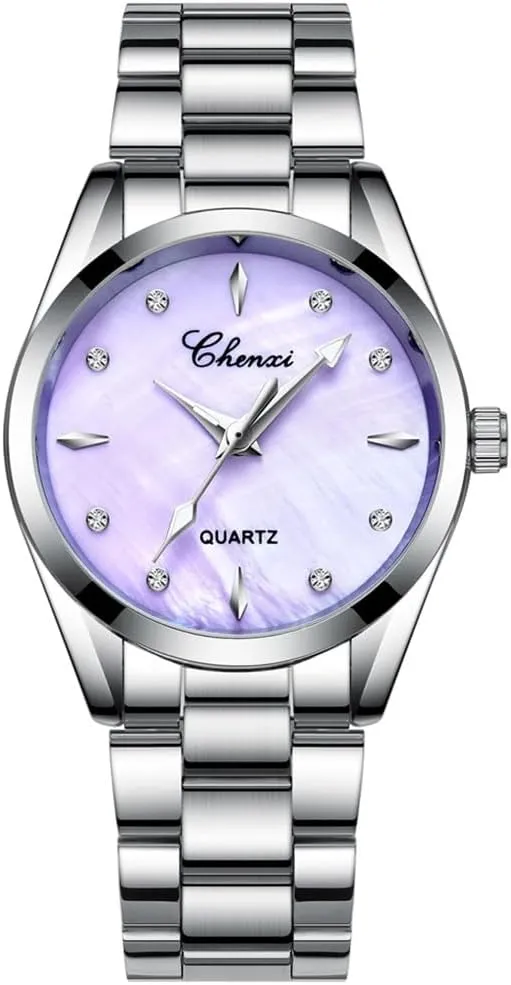 for Ladys CHENXI Fashion Women Watches Diamond complain stewpot tenet rebel Rhinestone Wrist Quartz Watch 