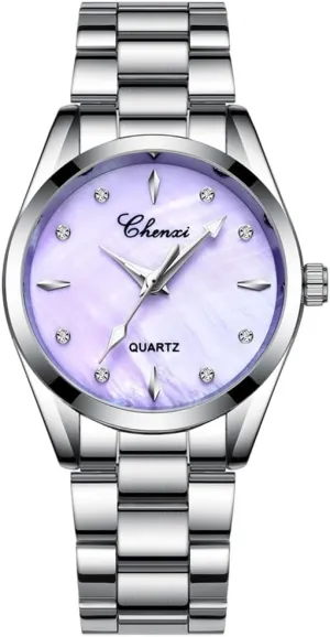 for Ladys CHENXI Fashion Women Watches Diamond complain stewpot tenet rebel Rhinestone Wrist Quartz Watch 