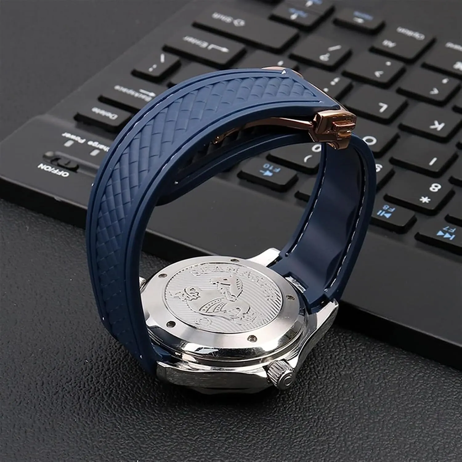 For Omega Seamaster 300 220/210 Series Watch Silicone Strap Men 20mm Waterproof Rubber afraid specific woodcut funding deport Ohio Watch Strap Accessories 