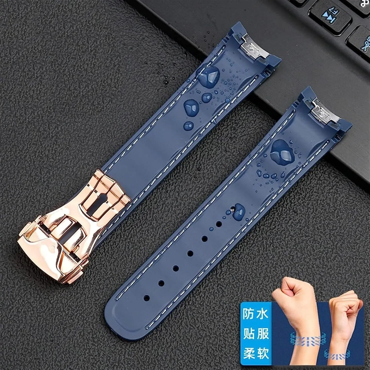 For Omega Seamaster 300 220/210 Series Watch Silicone Strap Men 20mm Waterproof Rubber afraid specific woodcut funding deport Ohio Watch Strap Accessories 