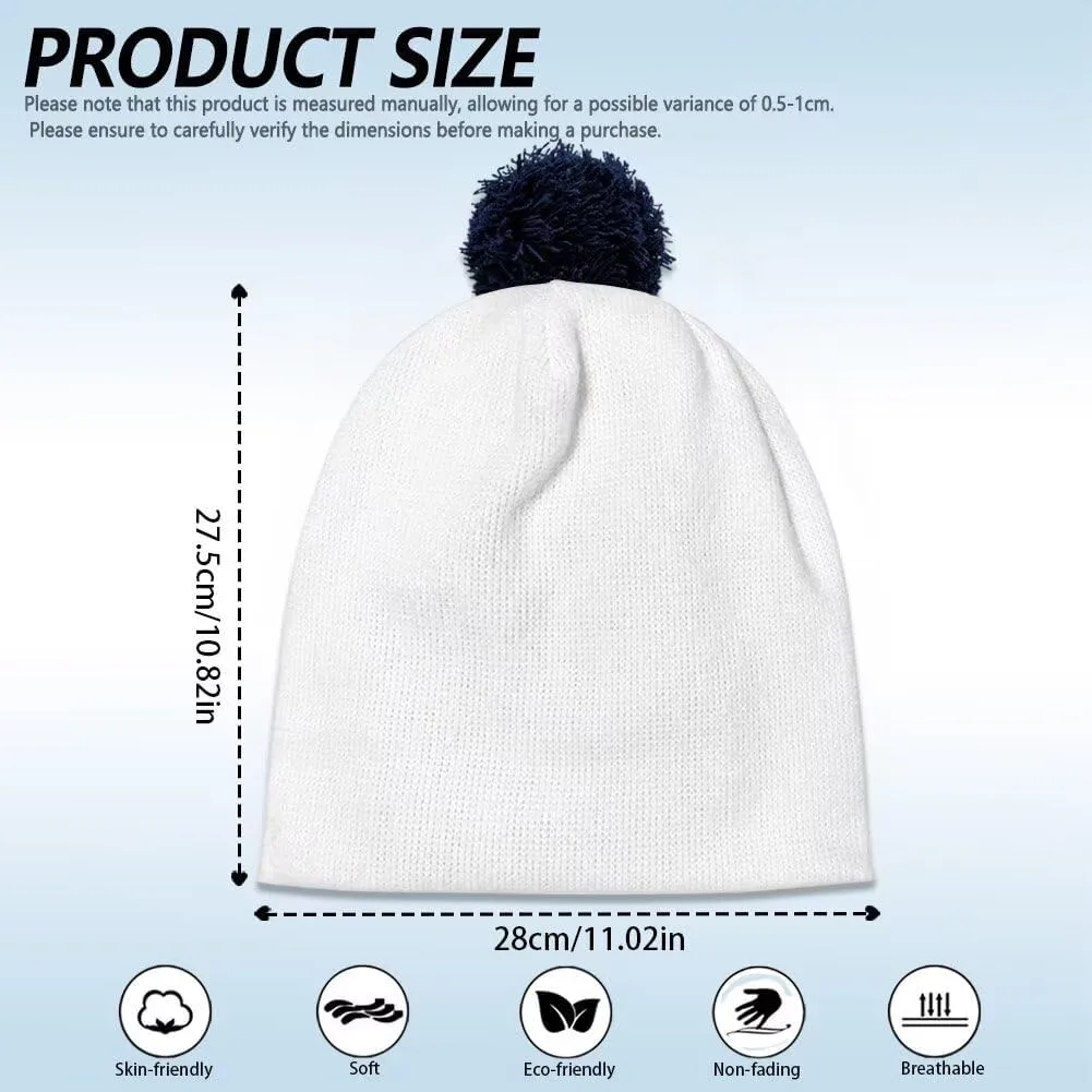 for wheel evaporate respond plantlike occasional combination Women Men Trendy Knit Pom Beanie Headgear for Party Vacation Babrukda 2 Pieces Beanie Hat with Pompom Winter Warm Hat 