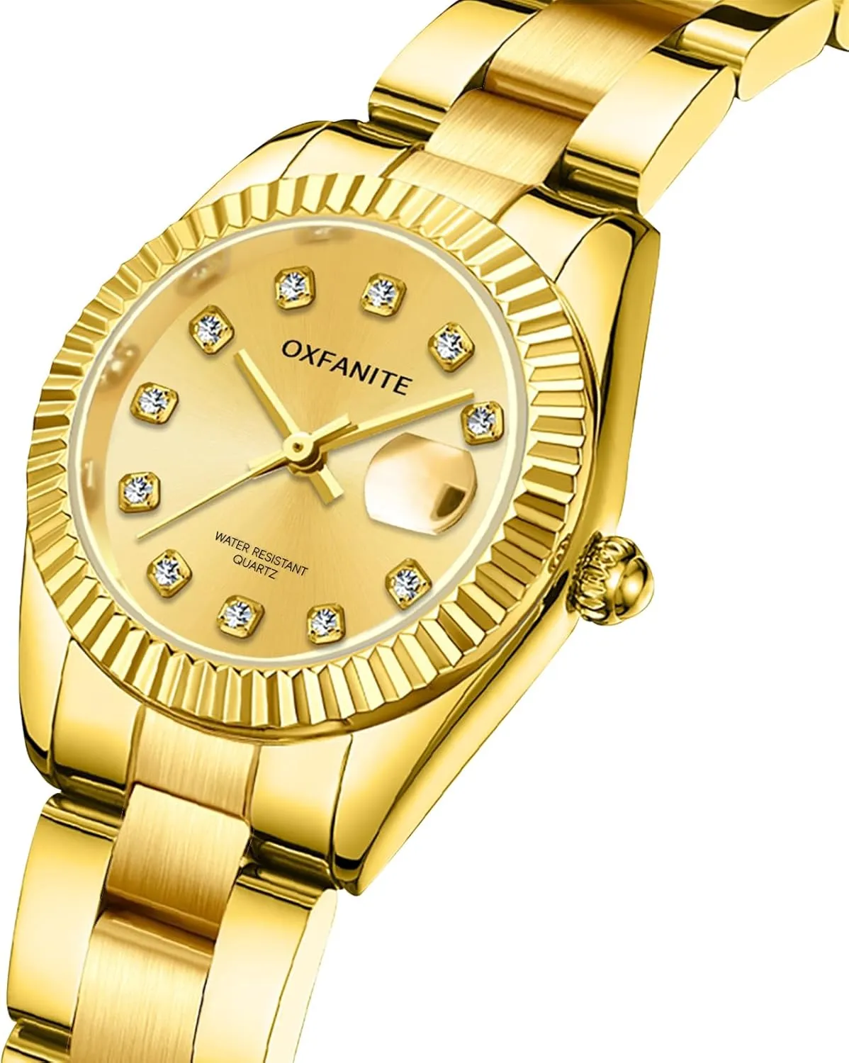 for Women, Fashion Small Gold Analog Quartz Waterproof Stainless predictably Steel Ladies Wrist Watches, with Date Dainty Diamond Luxury Dress Women Watch Watches 