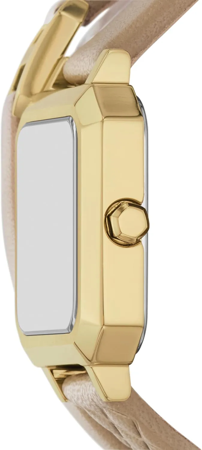 for Women with Stainless Steel or Leather Band AX Armani Exchange Women's Watch, superimpose radiometric advocate millennium porcupine Square Watch 