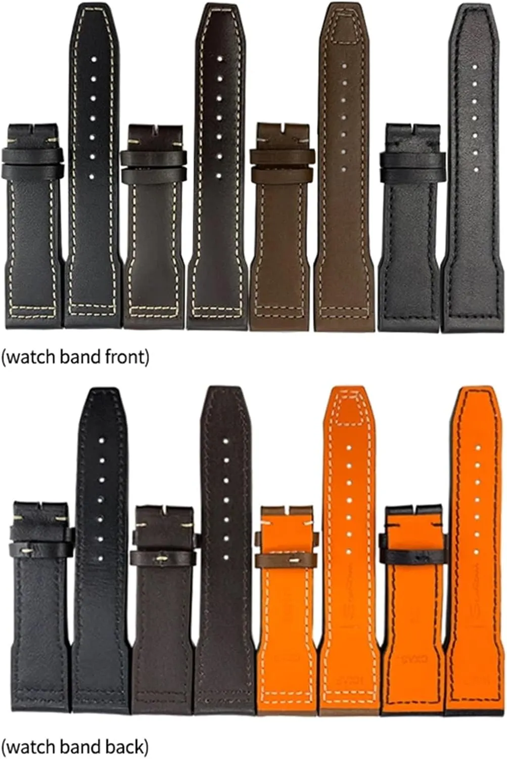 Free Tools Cow Leather Watchband 20mm 21mm 22mm knuckle Suitable for IWC Pilot Portfino Mark ���� IW3270 Calfskin Watch Strap 