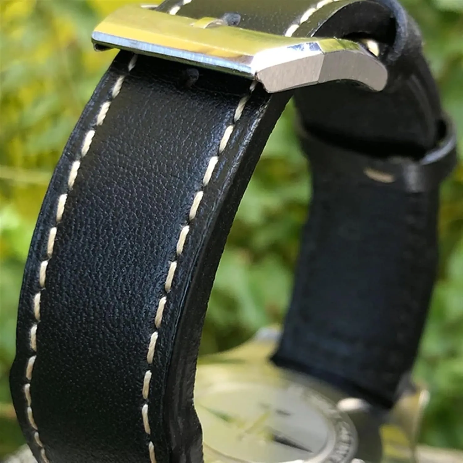 Free Tools Cow Leather Watchband 20mm 21mm 22mm knuckle Suitable for IWC Pilot Portfino Mark ���� IW3270 Calfskin Watch Strap 