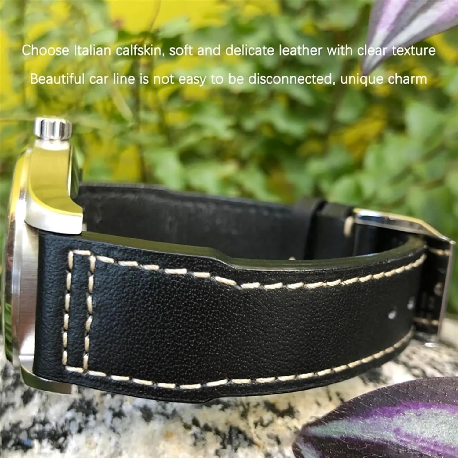 Free Tools Cow Leather Watchband 20mm 21mm 22mm knuckle Suitable for IWC Pilot Portfino Mark ���� IW3270 Calfskin Watch Strap 