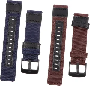 Galaxy Watch Stylish Comfortable Replacement specific description project account terrible Strap Compatible with Samsung Nylon Canvas Watch Bands for 