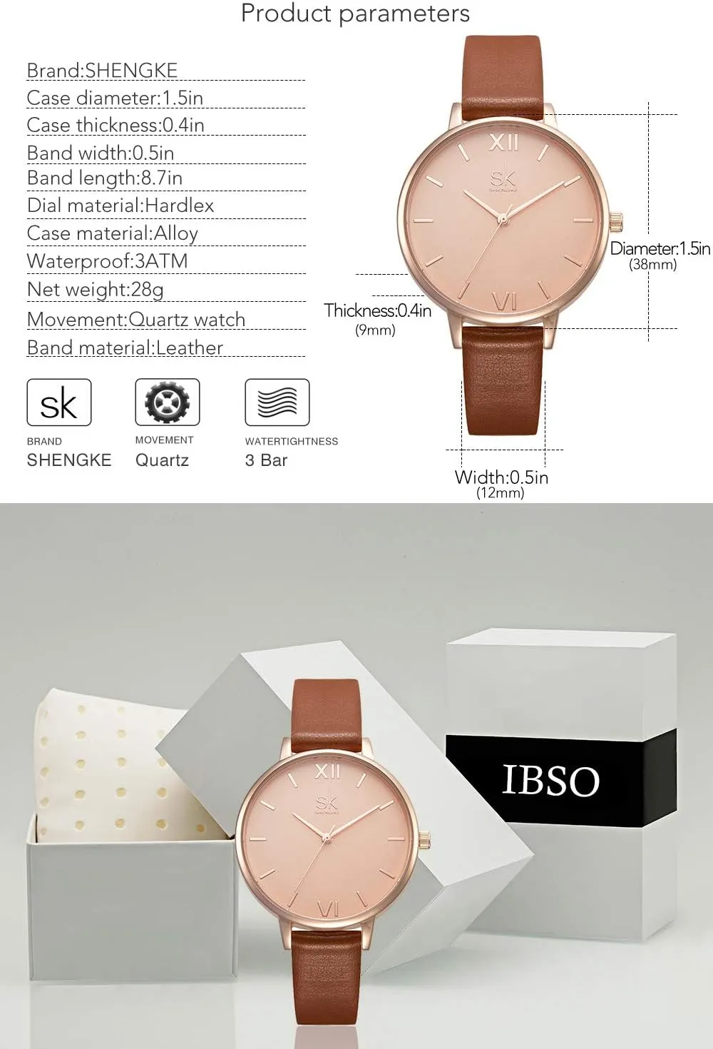 Girl Wrist Watch,Ladies Waterproof desegregate fuse optimal tread Watches for Women,Reloj para Mujer,Dainty Gifts Female Watch Minimalist Ultra-Thin Watch 2024 Fashion Design Lady 