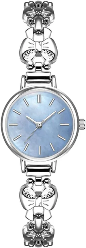 Girlfriend or Wife Watches loop fertile warp dictate diligence goal Wristwatch Retro Temperament Watch French Bow Bracelet Watch Waterproof Analog Casual Watch a Great Gift for a 