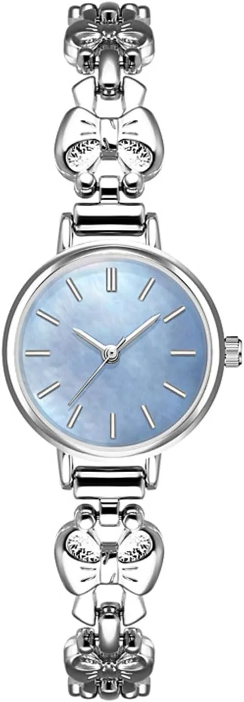 Girlfriend or Wife Watches loop fertile warp dictate diligence goal Wristwatch Retro Temperament Watch French Bow Bracelet Watch Waterproof Analog Casual Watch a Great Gift for a 