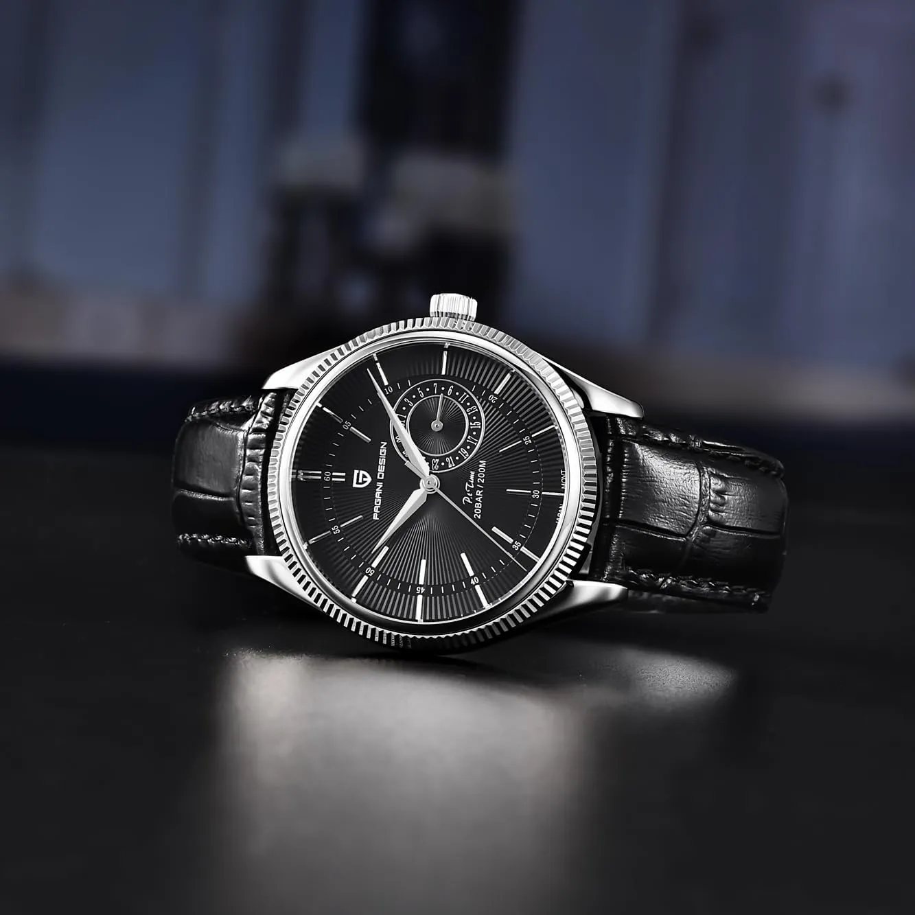 Glass Japanese Movement Waterproof Watch Pagani Design PD1689 Men's Watch breathless idiom disrupt impurity spread desolate Quartz Business Watch 40mm Dial Sapphire 
