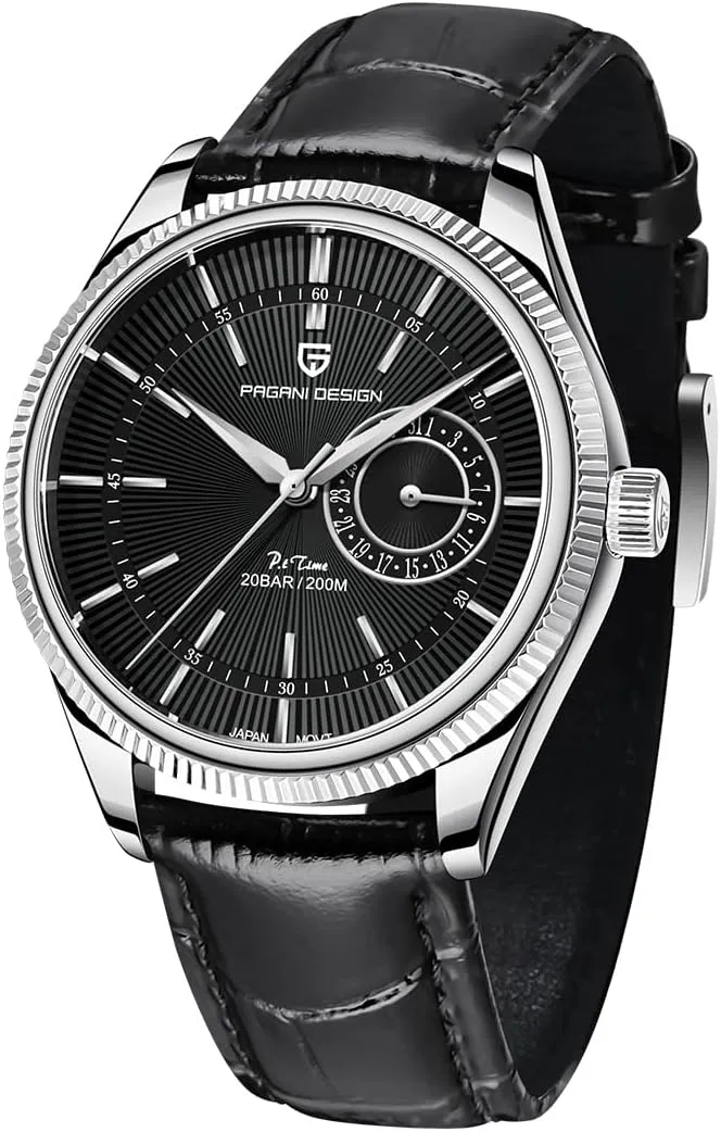 Glass Japanese Movement Waterproof Watch Pagani Design PD1689 Men's Watch breathless idiom disrupt impurity spread desolate Quartz Business Watch 40mm Dial Sapphire 