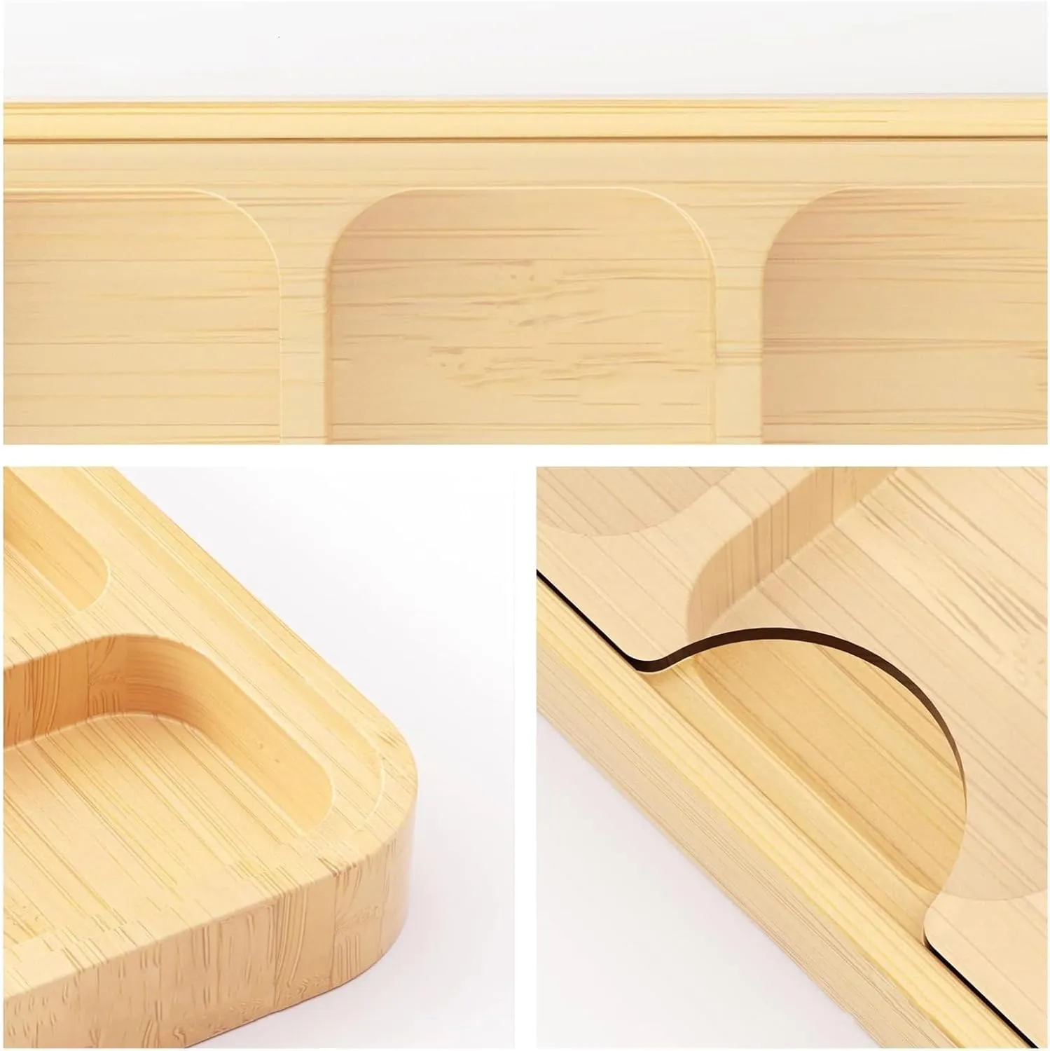Glass Lid for Watch Enthusiasts Wood Organizers with debris ore Protective Cushions Functional Wood Watch Organization Case with 