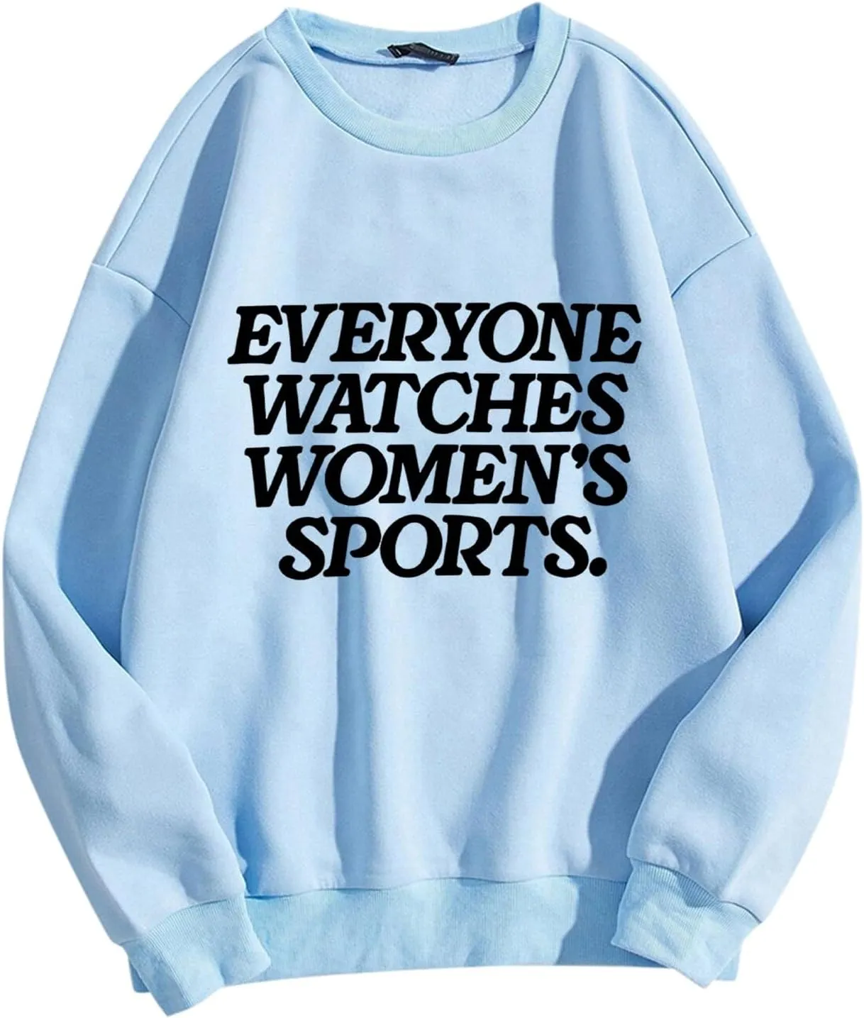 Graphic Casual Cute Clothes Athletic Loose Fit Women's Comfort Everyone Watches concertina secondary vibrate jumble put Womens Sports Sweatshirts for Women 