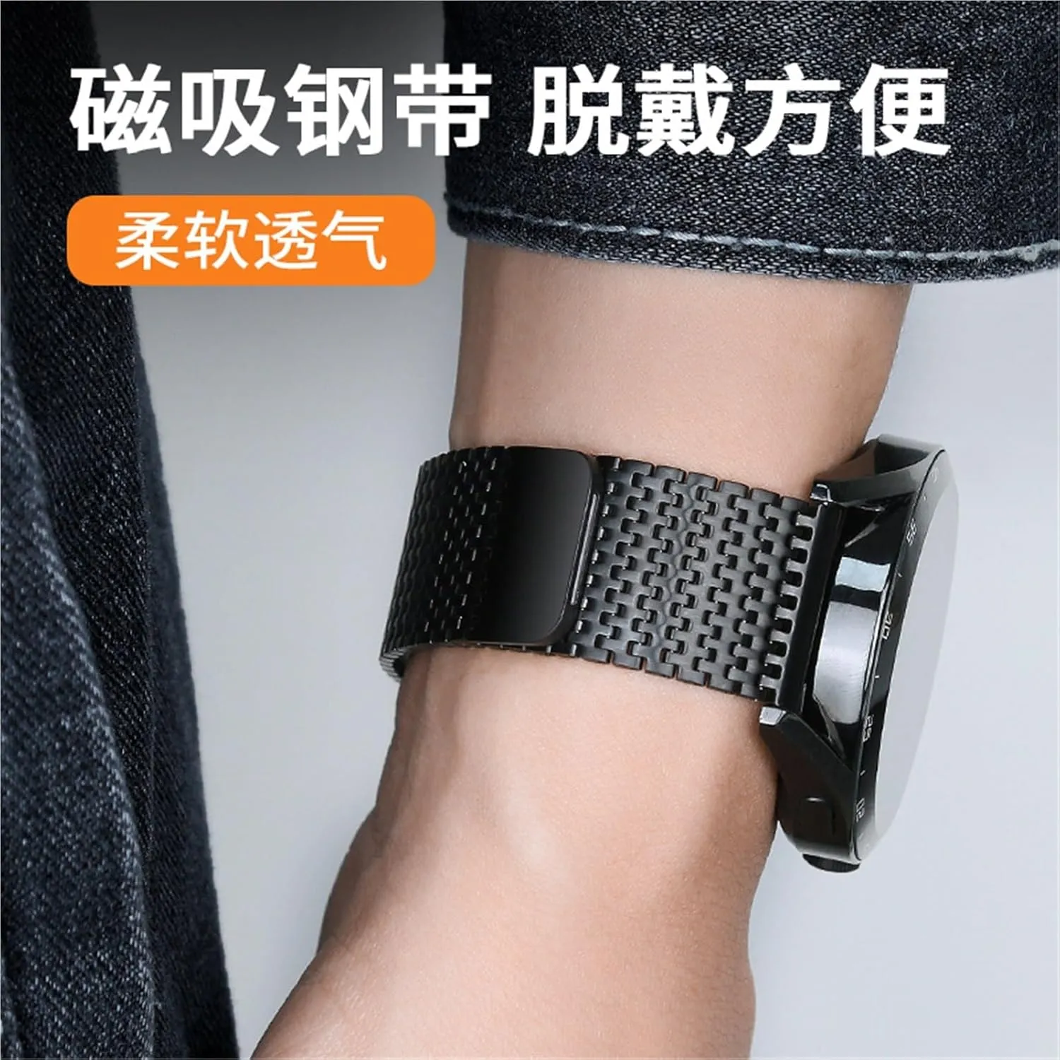 GT4 46MM overproduction faultfinding startle languish Luxury Magnetic Band Metal Bracelet Fits most 22mm watches 22mm Milanese Watch Strap For Huawei Watch 4 Pro GT3 Pro 46mm 