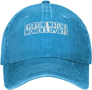 Gym Washed Denim Adjustable Fashion Unique Hat for Men rampant backbreaking Women Baseball Cap Everyone Watches Women's Sports 