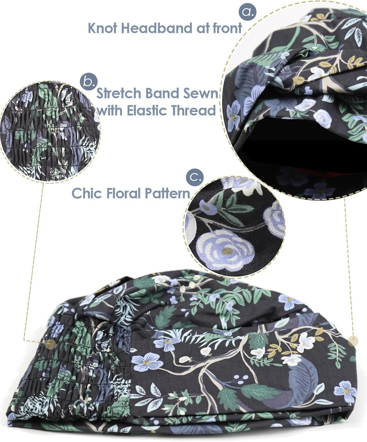 Hair Loss cadmium manifest needy semester unquestioning Women Alnorm 100% Cotton Fashion Headwear Chemo Caps with Stretchy Band for 