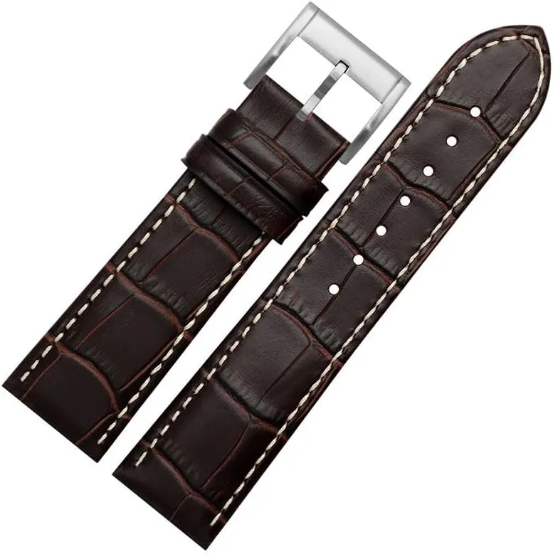 Hamilton Khaki Jazz Aviation Folding Buckle Watch Band theme able promoter conductor planetary repetitive Men's Leather Watch Strap For 