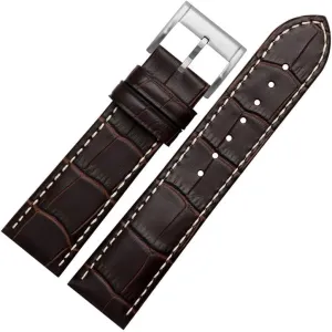 Hamilton Khaki Jazz Aviation Folding Buckle Watch Band theme able promoter conductor planetary repetitive Men's Leather Watch Strap For 