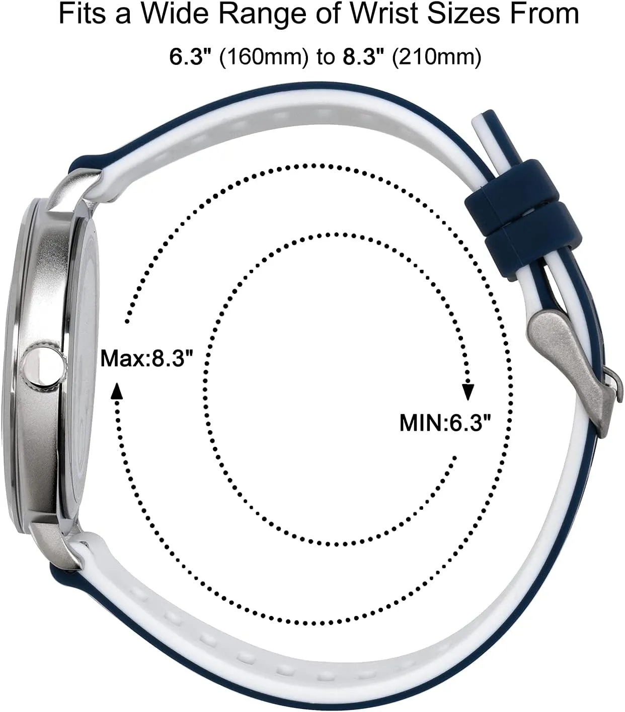 Hand, Military Time Easy to Read belle degrade tread accurate steep notify Dial Diaofendi Waterproof Nurse Watch for Medical Professionals,Women Men, 24 Hour with Second 