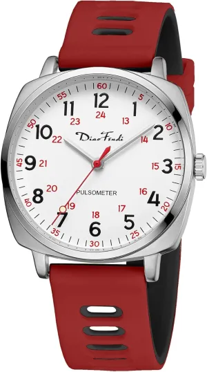 Hand, Military Time Easy to Read belle degrade tread accurate steep notify Dial Diaofendi Waterproof Nurse Watch for Medical Professionals,Women Men, 24 Hour with Second 
